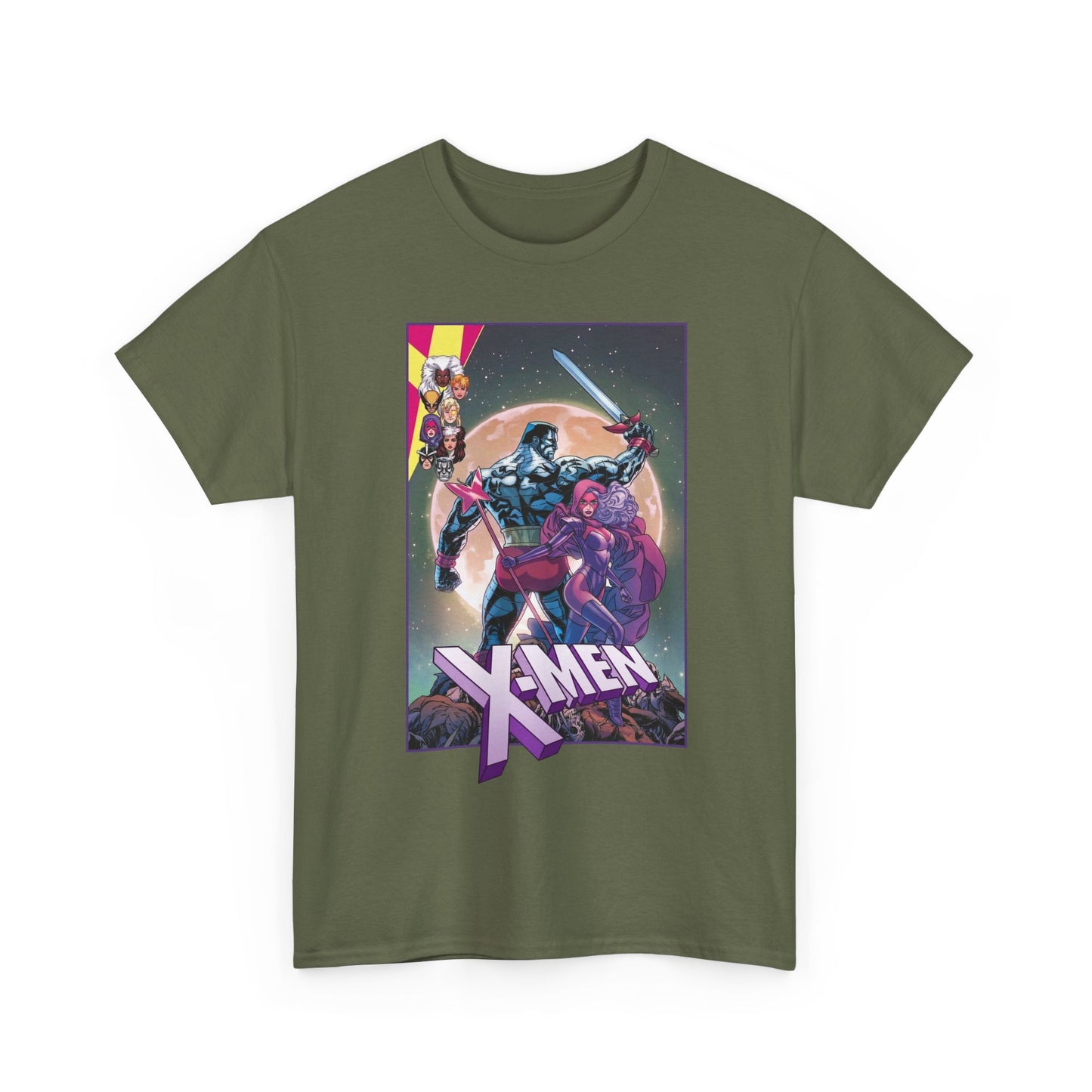 X-Men T-Shirt - Russell Dauterman Art - Colossus & Psylocke - Marvel Comics