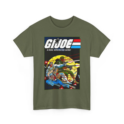 G.I. Joe T-Shirt - Mike Zeck Art - Stalker, Snow Job and Quick Kick - #61 Cover Art - Marvel Comics