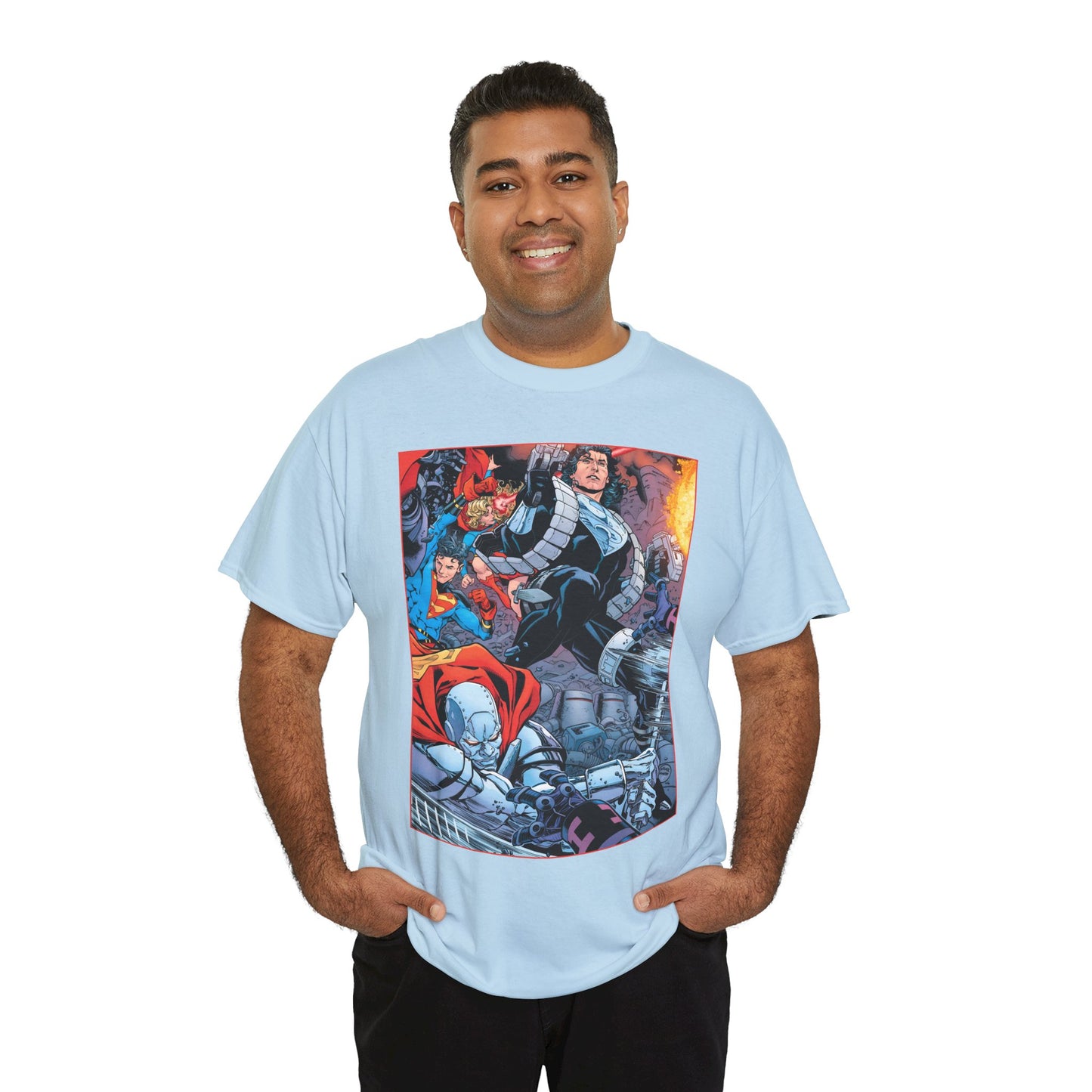 Return of Superman T-Shirt - Brad Walker Variant Art - Superboy, Supergirl, Steel - DC Comics