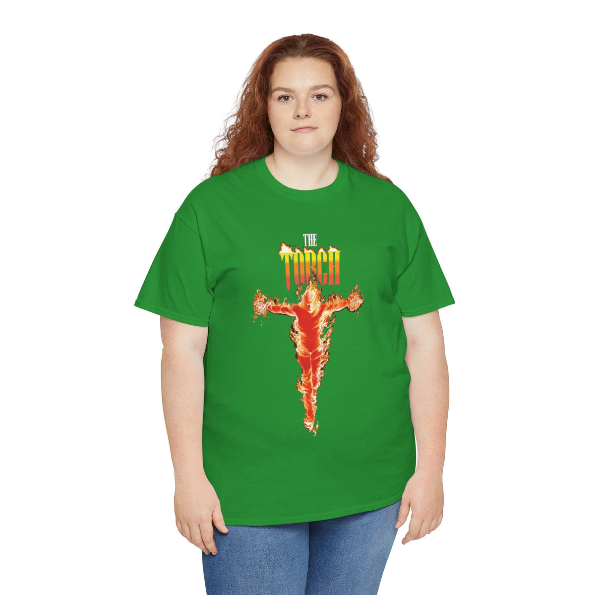 The Torch T-Shirt - Alex Ross Art - Golden Age Member of the Invaders - Marvel Comics