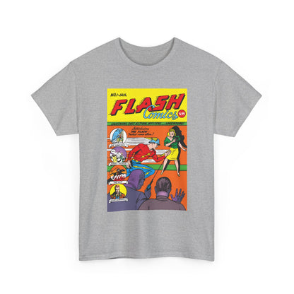 Flash Comics #1 T-Shirt - Jay Garrick, Golden Age Flash - JSA Member - DC Comics