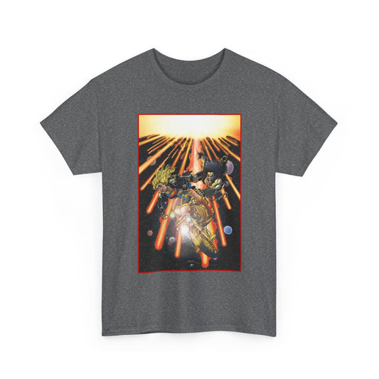 Supergirl & Lobo T-Shirt - George Perez Art - Brave and the Bold #4 Cover Art - 2026 Movie with Milly Alcock and Jason Momoa - DC Comics