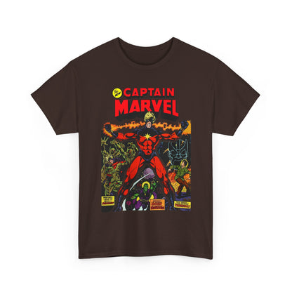 Captain Marvel T-Shirt - Jim Starlin Art - Thanos - Drax the Destroyer - Issue #32 Cover Art