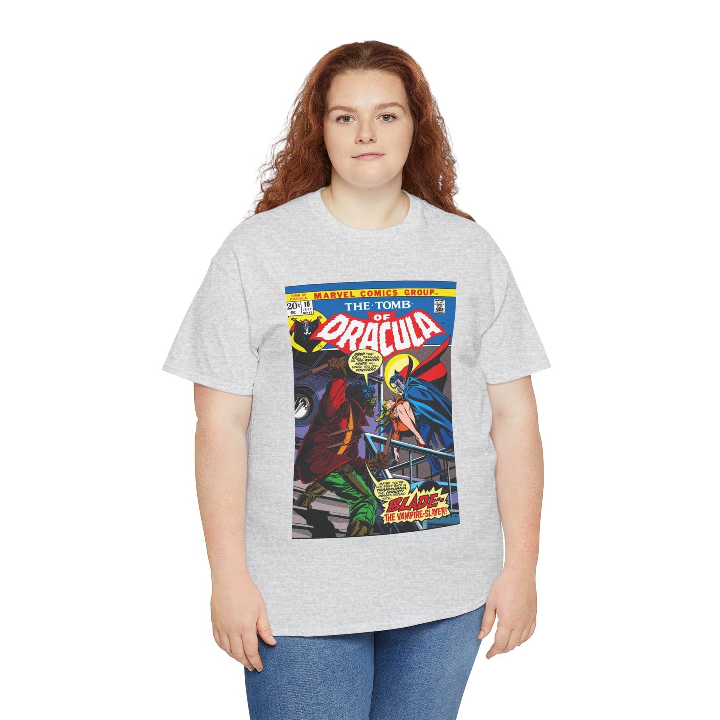 Tomb of Dracula T-Shirt - #10, First Appearance of Blade, Vampire Hunter - Marvel Comics