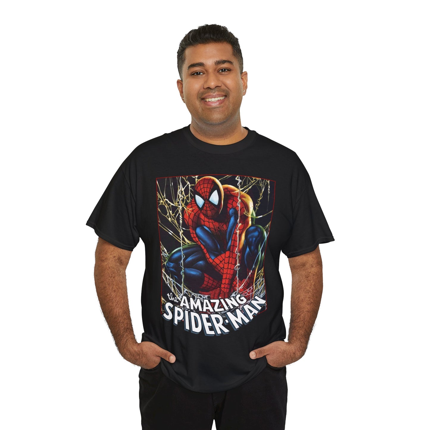 Amazing Spider-Man T-Shirt - Joe Jusko Art - Peter Parker - Spidey - Marvel Comics