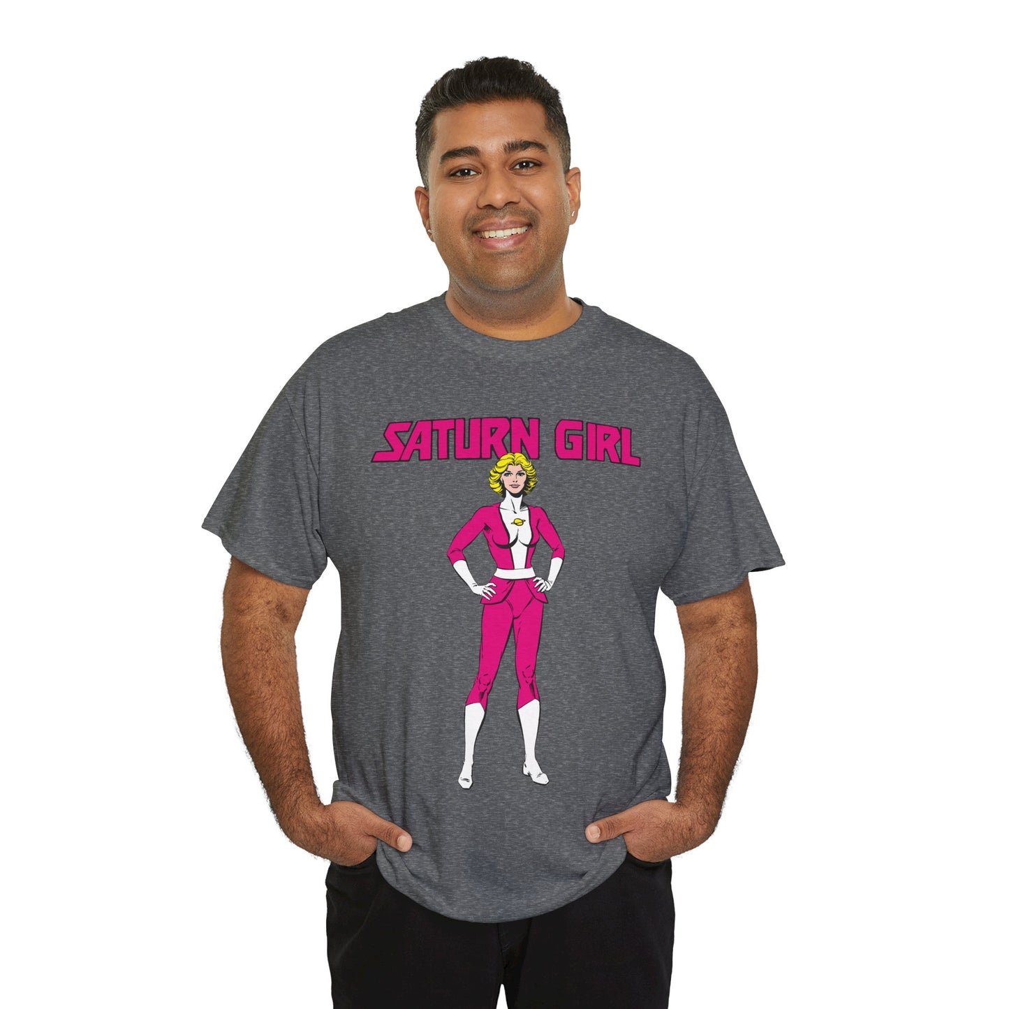Saturn Girl T-Shirt - Curt Swan Art - Legion of Super-Heroes Founding Member - DC Comics