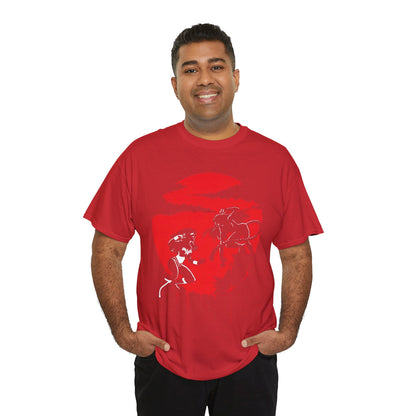 Wonder Woman Vs Cheetah T-Shirt - George Perez Art - Ultimate Blood Battle - DC Comics