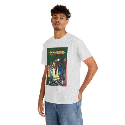 Excalibur T-Shirt - Nightcrawler, Phoenix, Captain Britain - Alan Davis Art - Marvel Comics
