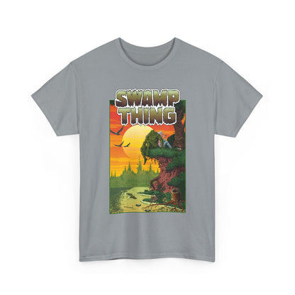 Swamp Thing T-Shirt - Paris Cullins & Pat Broderick Unreleased Cover Art - DC Comics Vertigo