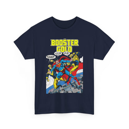 Booster Gold T-Shirt - Dan Jurgens & John Byrne Art - Superman - DC Comics