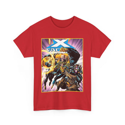 X-Factor T-Shirt -  Larry Stroman Art - Polaris, Havok, Strong Guy, Jamie Madrox - X-Men Spin-Off - Mutant Heroes - Marvel Comics