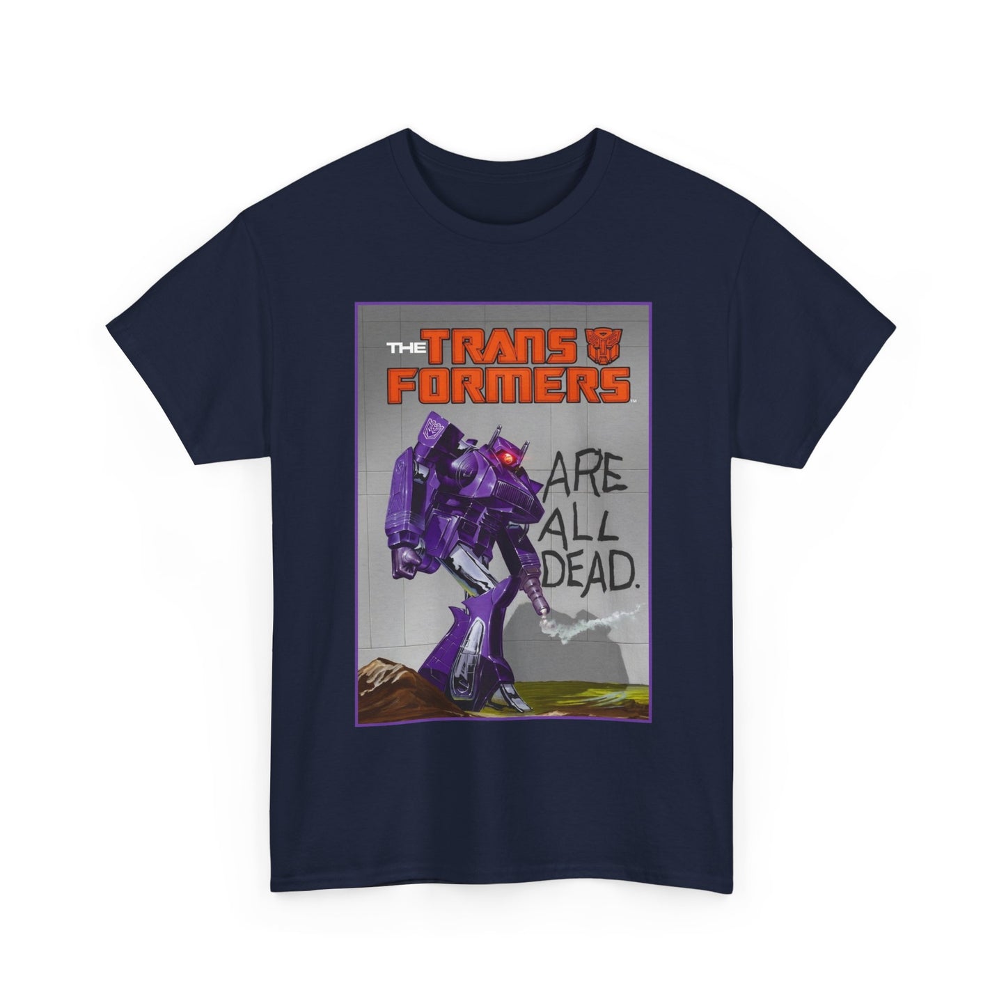 Transformers T-Shirt - "Are All Dead" - Marvel Comics