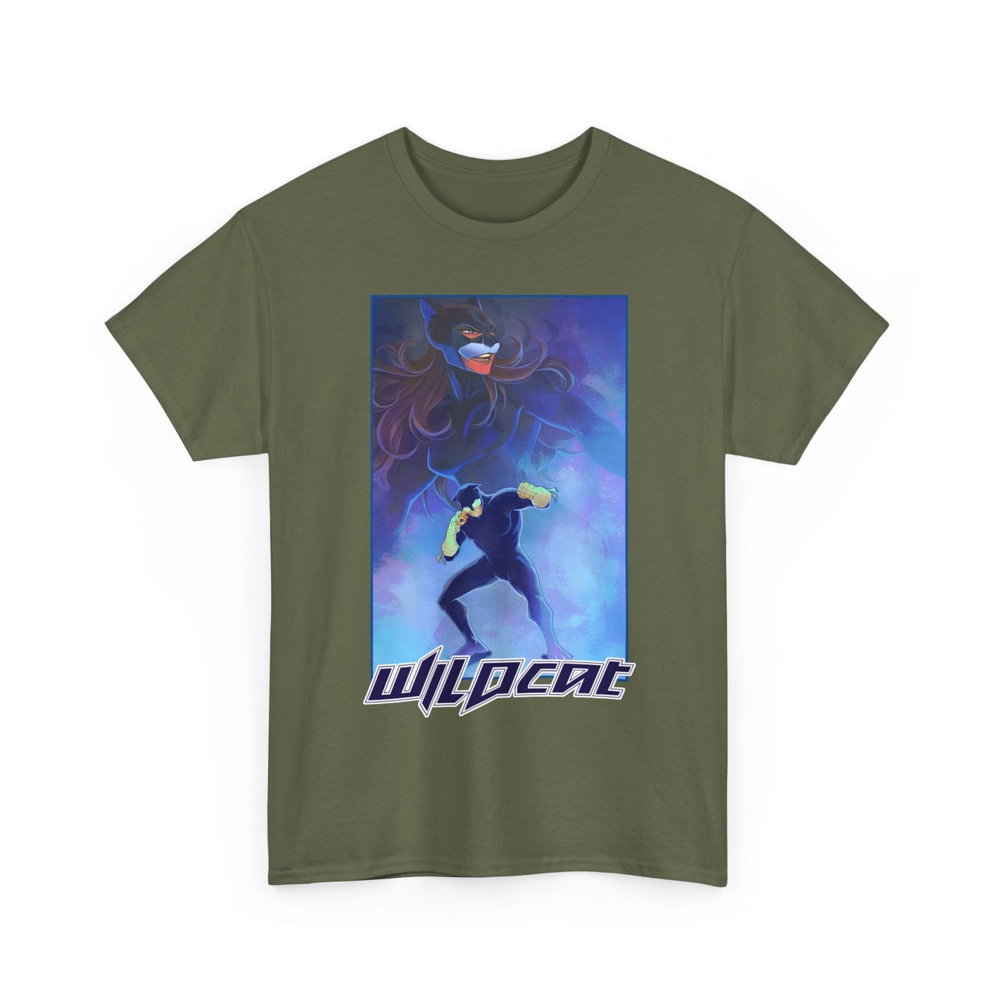 Wildcat T-Shirt - Ted Grant, Yolanda Montez - JSA Cover Art