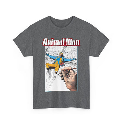 Animal Man T-Shirt - Brian Bolland Art - Buddy Baker - DC Comics, Vertigo Comics 1980s Series - Grant Morrison Stories