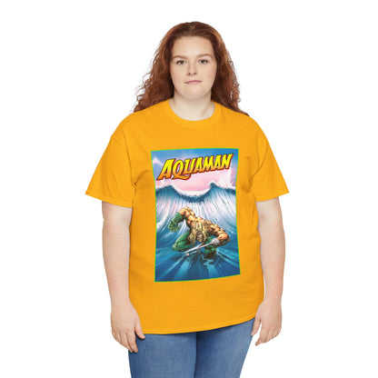 Aquaman T-Shirt - Justice League Member & Leader - Arthur Curry - Atlantis - DC Comics