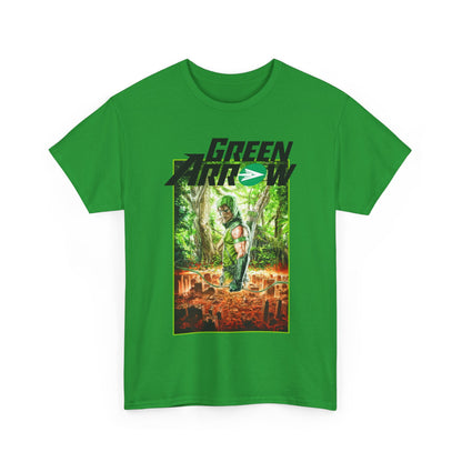 Green Arrow T-Shirt - Mauro Cascioli Art - Brightest Night Cover - Emerald Archer - DC Comics