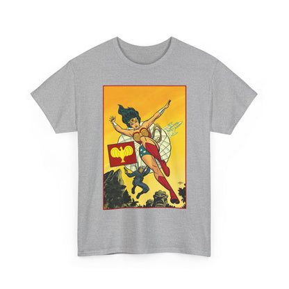 Wonder Woman T-Shirt - Michael Cho Art - Golden Age Art Theme - Steve Trevor - DC Comics