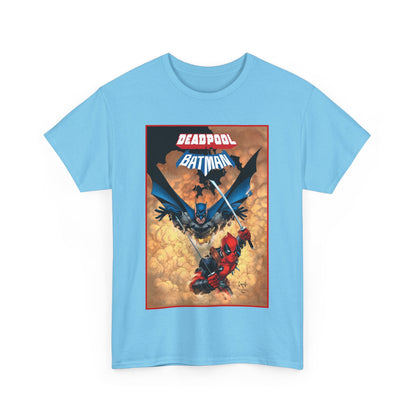 Deadpool & Batman T-Shirt - Greg Capullo Art - DC & Marvel Comics - Crossover - Slade Wilson, Bruce Wayne - 2025