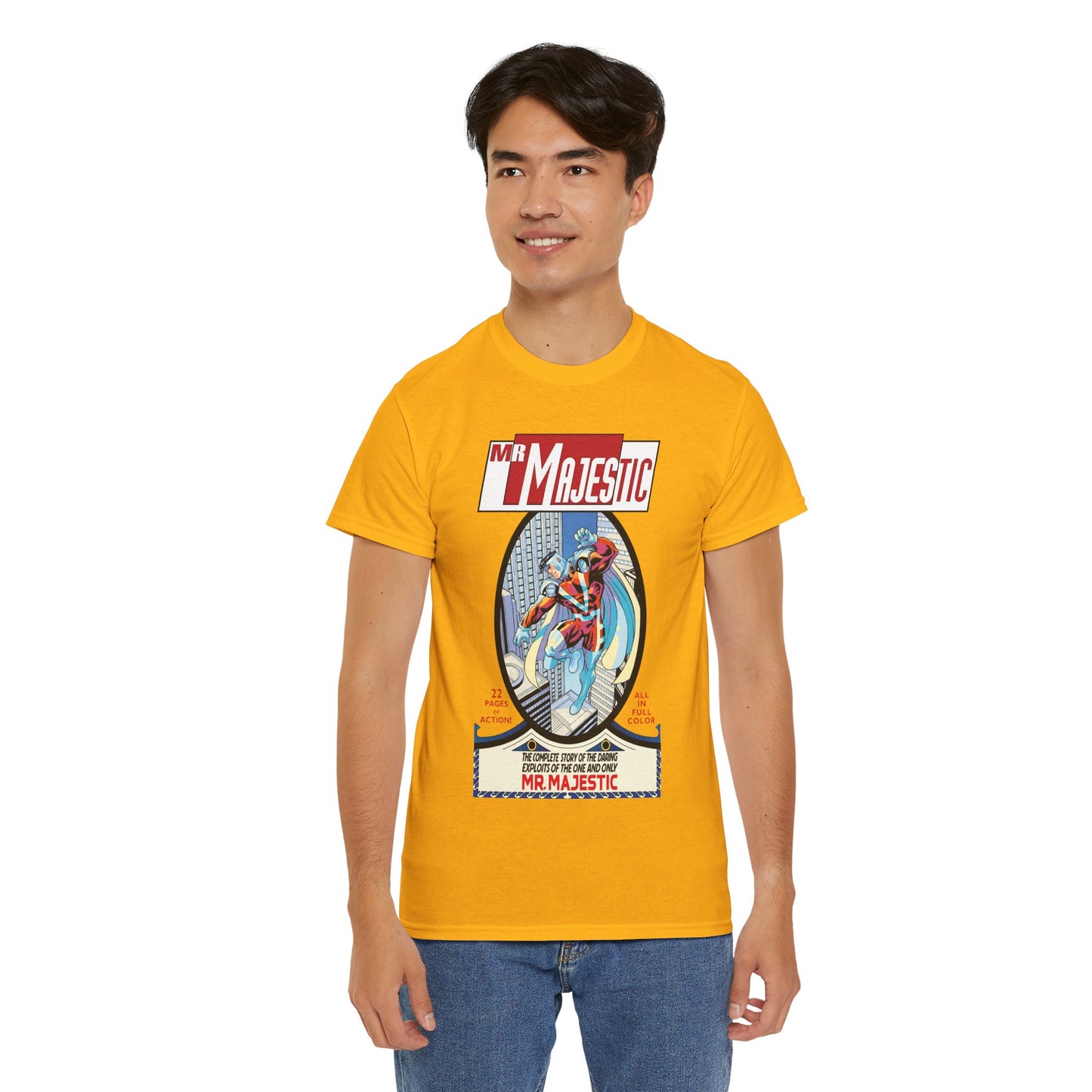 Mr. Majestic T-Shirt - Ed McGuiness Art - DC/Wildstorm Comics