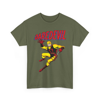 Daredevil T-Shirt - Yellow Costume - Silver Age #1 Cover Art - Marvel Comics