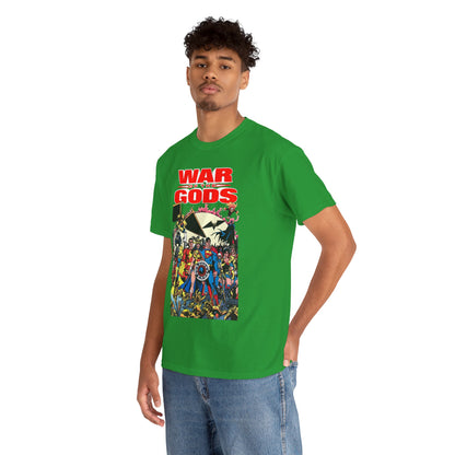 War of the Gods T-Shirt - George Perez Art - Wonder Woman Story - Superman, Captain Marvel, Hawkman, Firestorm, Dr Fate, Troia, Lobo, Batman - DC Comics
