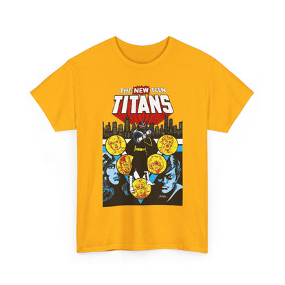 New Teen Titans T-Shirt - George Perez Art - Vigilante, Robin, Wonder Girl - Annual #2 Cover Art - DC Comics