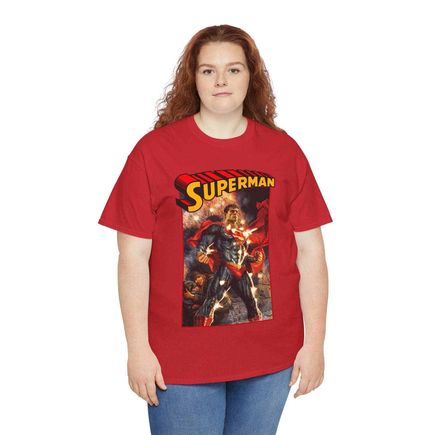 Superman T-Shirt - Lee Bermejo Art - Action Comics Variant Cover - Man of Steel, Metropolis - DC Comics