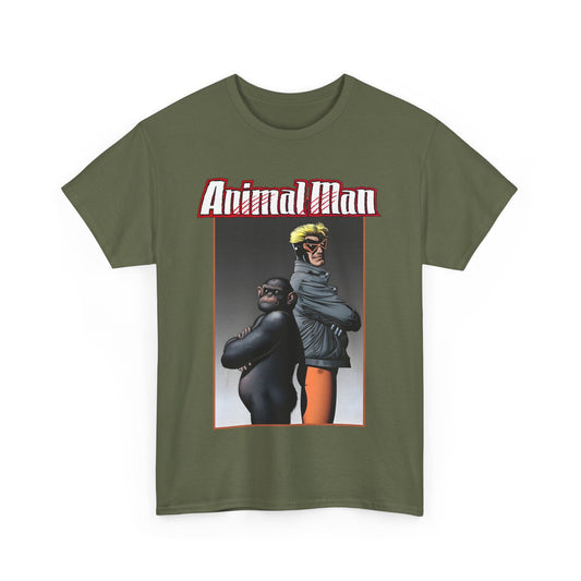 Animal Man T-Shirt - Brian Bolland Art - Buddy Baker - Grant Morrison Series - Vertigo Comics/DC Comics