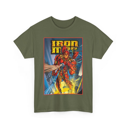 Iron Man T-Shirt - Heroes Reborn Whilce Portacio Art - Popular Marvel Comics Series - Tony Stark