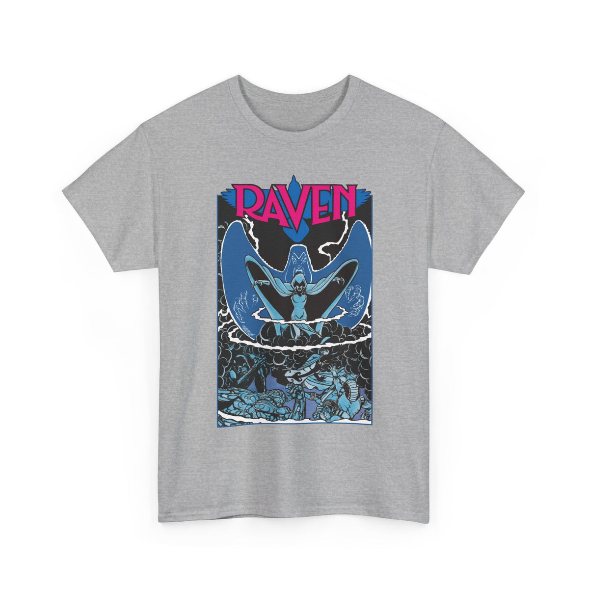 Raven T-Shirt - George Perez Art - New Teen Titans, Trigon - DC Comics