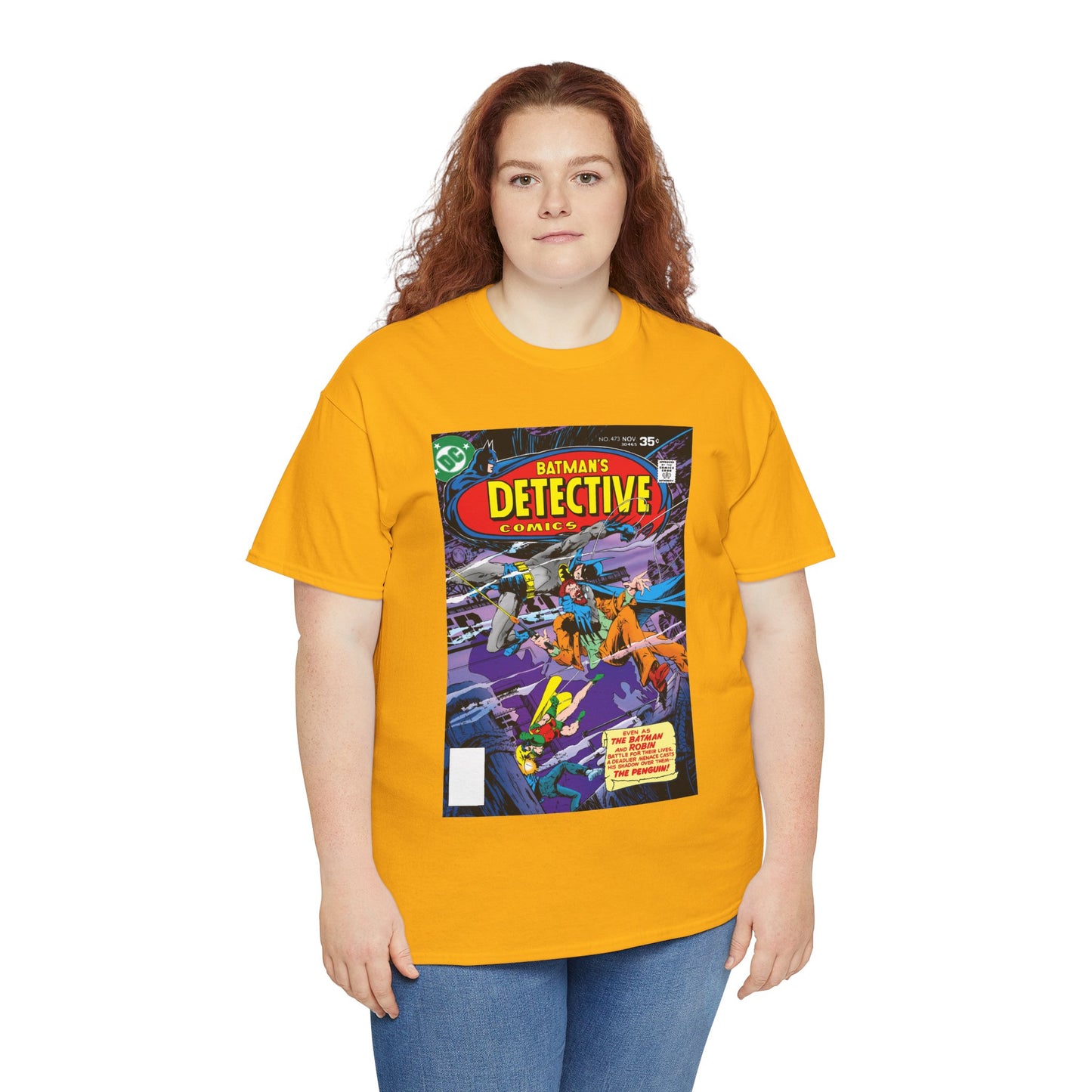 Detective Comics #473 T-Shirt - Marshall Rogers Art - Robin Appearance - DC Comics