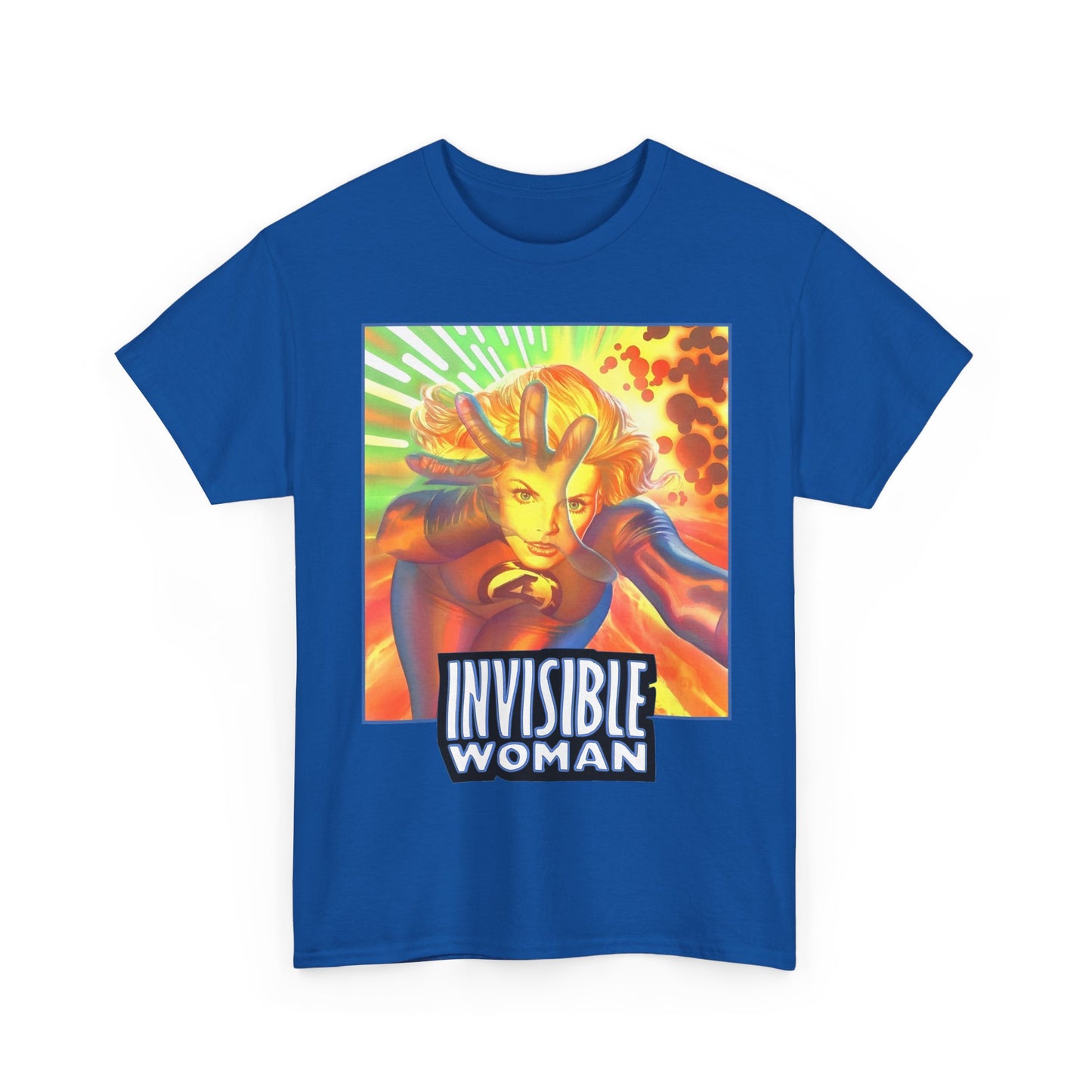 Invisible Woman Shirt - Alex Ross Art - Fantastic Four Member - Marvel Comics