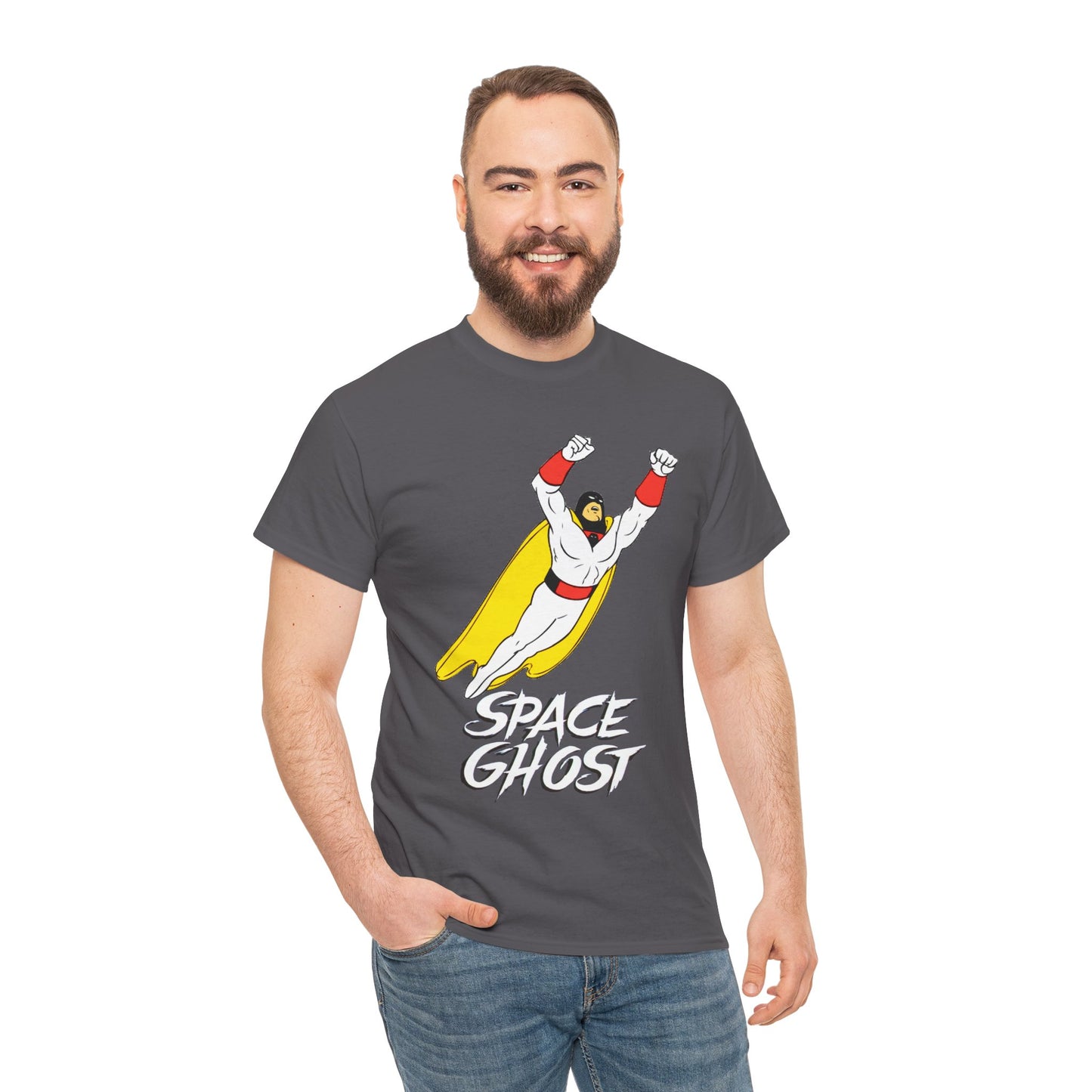 Space Ghost T-Shirt - Hanna-Barbera Saturday Morning Cartoon from the 1960s - Alex Toth Creation - Ghost Planet