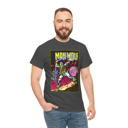 Man-Wolf T-Shirt - George Perez Art - Colonel John Jameson - Marvel Premiere #45 Cover Art - Marvel Comics