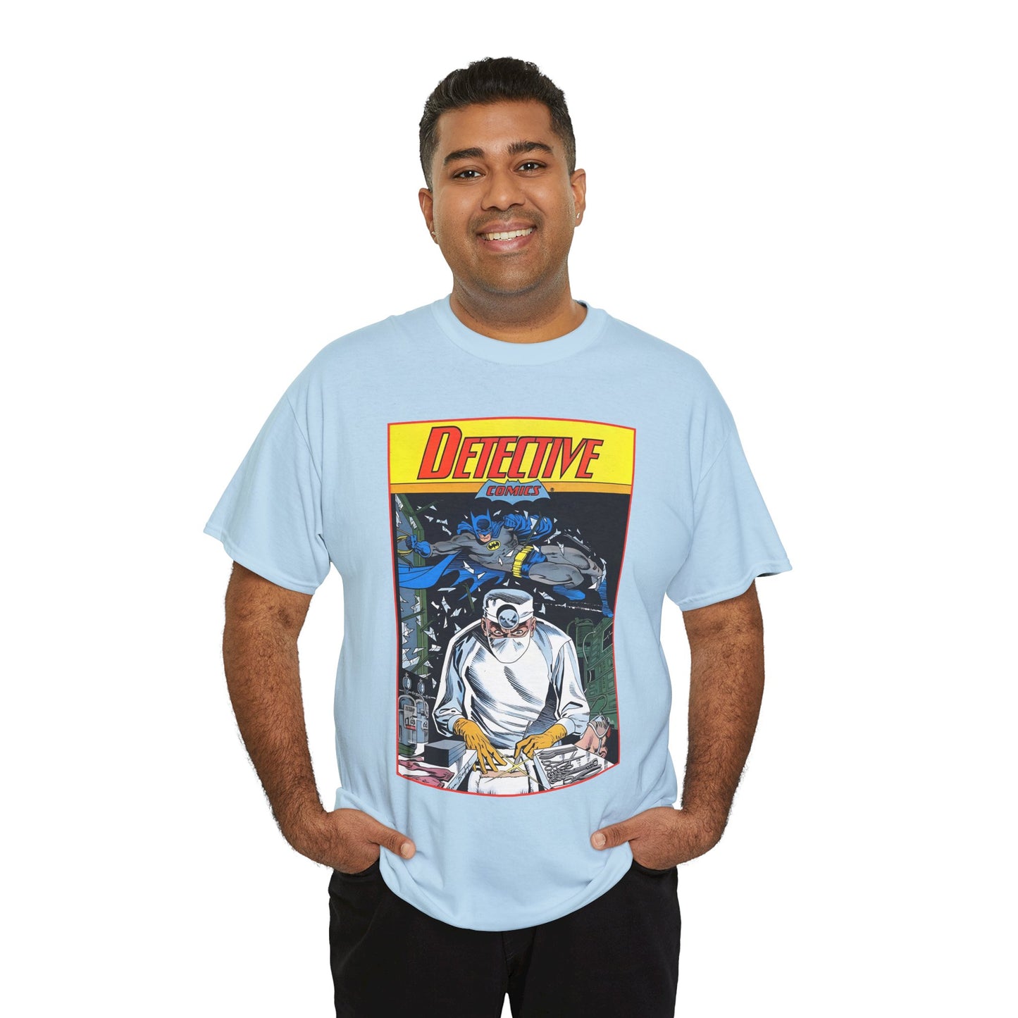 Detective Comics T-Shirt - Norm Breyfogle Art - Batman Vs Crime Doctor - DC Comics