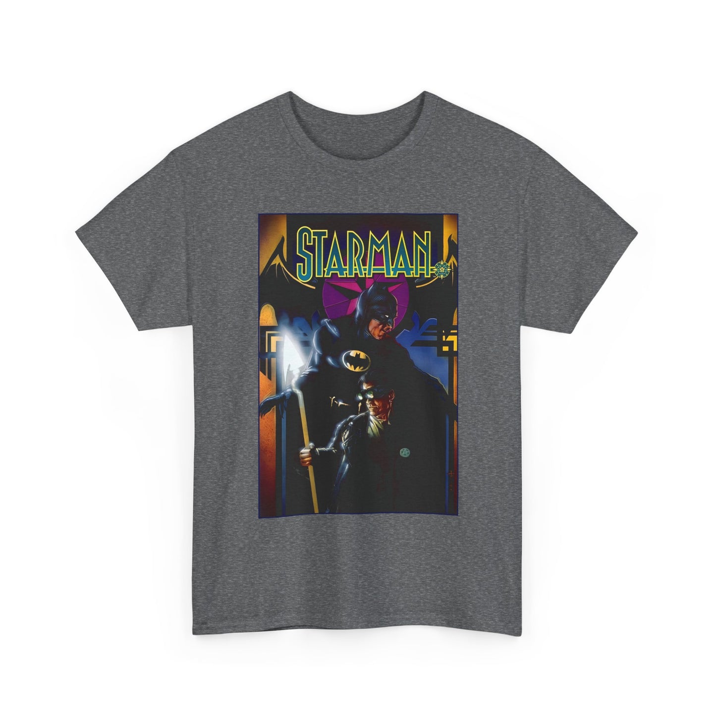 Starman & Batman T-Shirt - Tony Harris Art - Jack Knight - DC Comics
