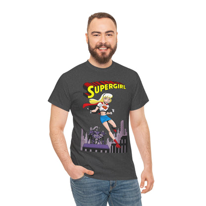 Supergirl T-Shirt - Bruce Timm Art - DC Comics Animated Series 1990s - Kara, Superman's Cousin