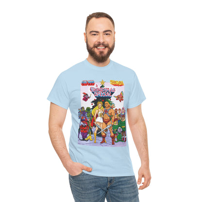 He-Man & She-Ra: A Christmas Special T-Shirt - Masters of the Universe, Princess of Power - Skeletor, Fisto, Orko, Kowl, Madame Razz - Filmation