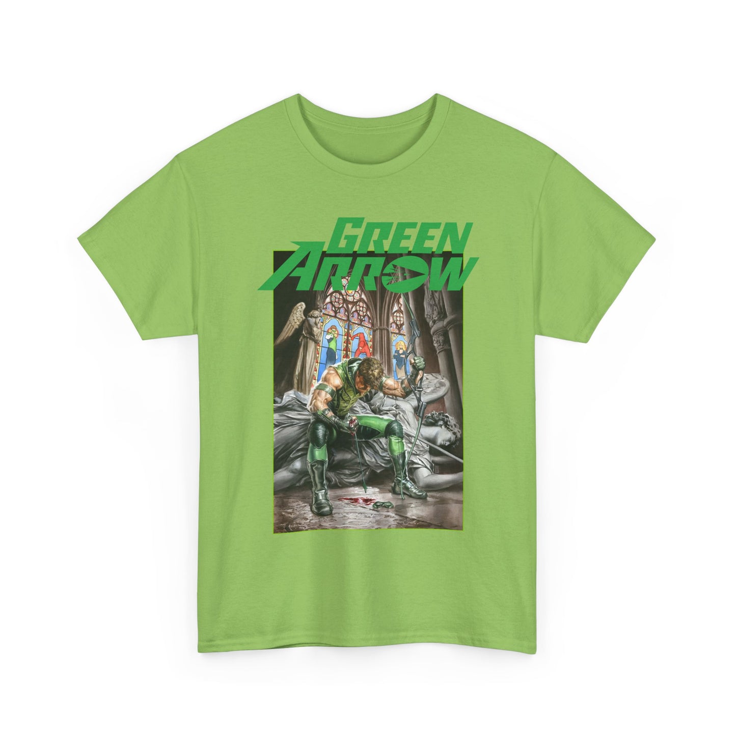 Green Arrow T-Shirt - Mauro Cascioli Art - DC Comics
