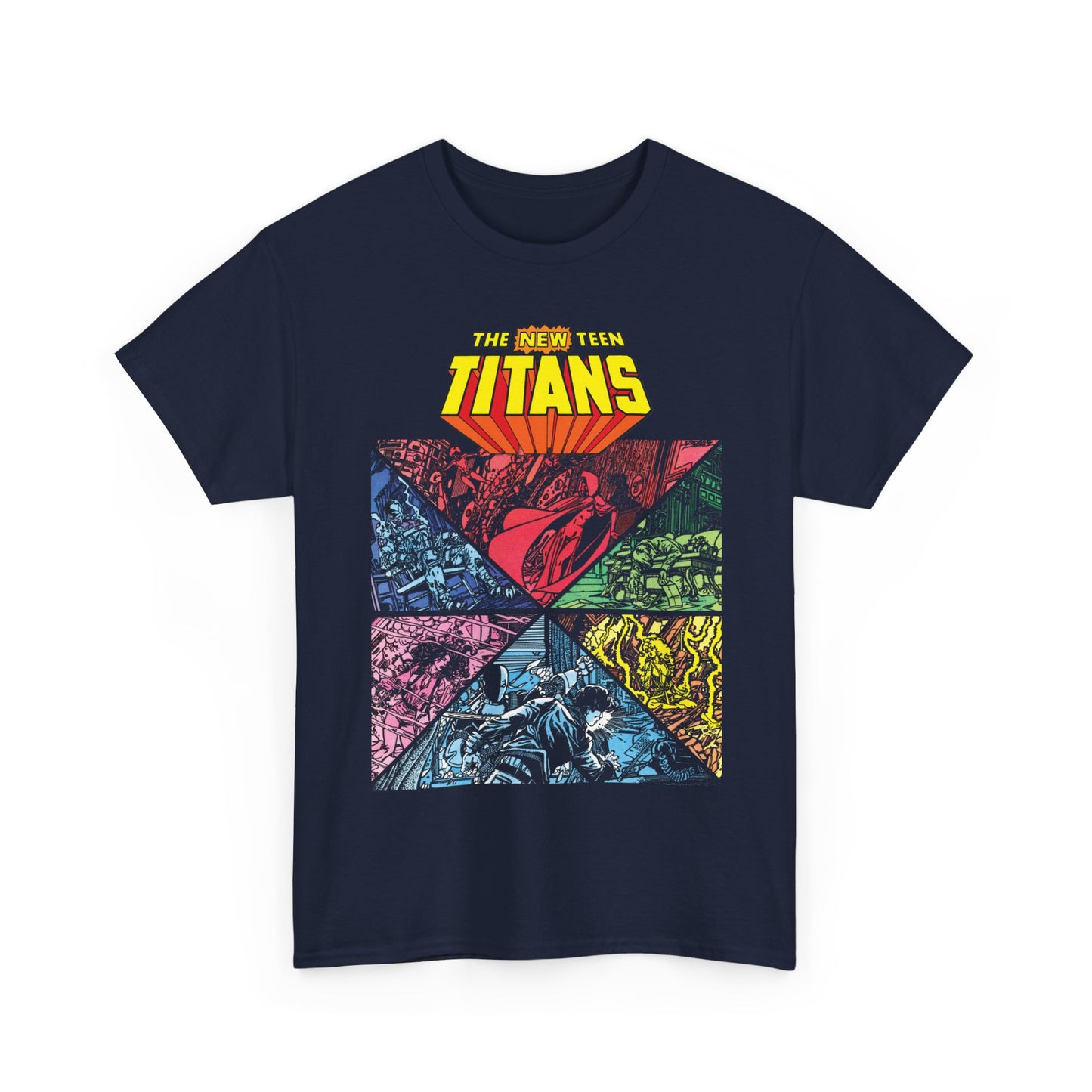 New Teen Titans T-Shirt - George Perez Art - Judas Contract - Betrayal - Tales of the Teen Titans #43 Cover Art - DC Comics