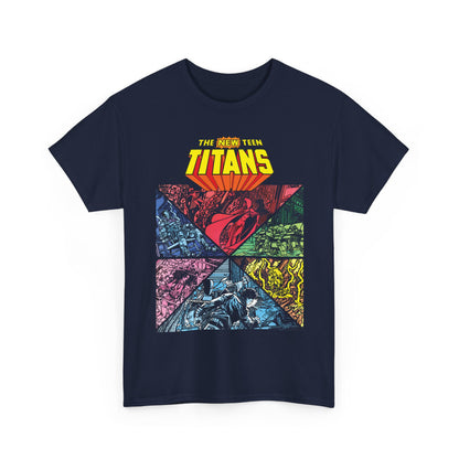 New Teen Titans T-Shirt - George Perez Art - Judas Contract - Betrayal - Tales of the Teen Titans #43 Cover Art - DC Comics