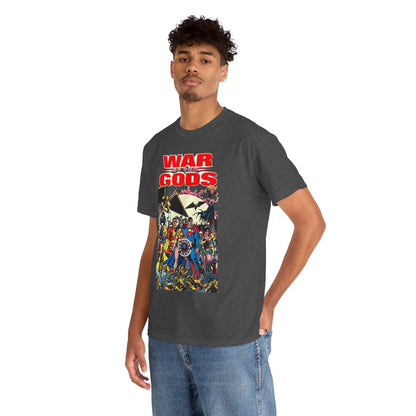 War of the Gods T-Shirt - George Perez Art - Wonder Woman Story - Superman, Captain Marvel, Hawkman, Firestorm, Dr Fate, Troia, Lobo, Batman - DC Comics