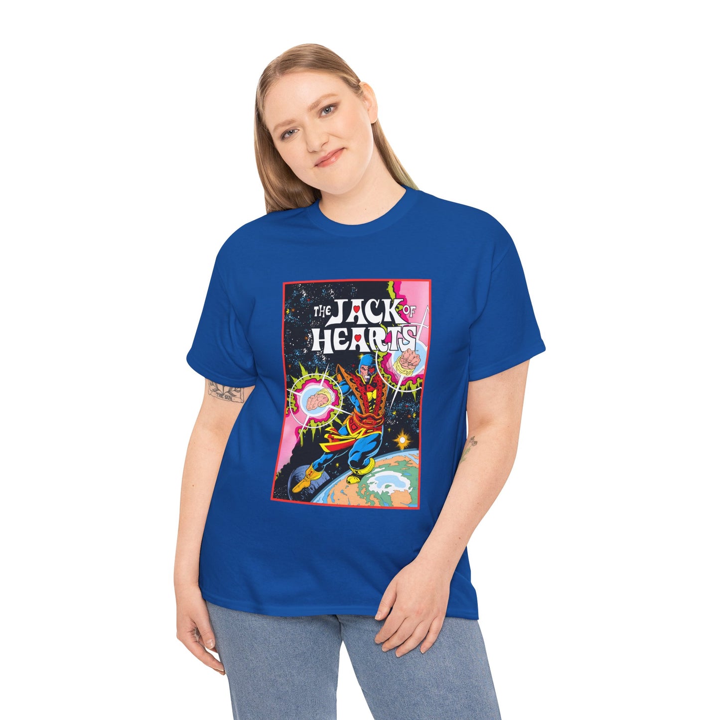 Jack of Hearts T-Shirt - Marvel Comics - Avengers Member - She-Hulk Beau - Zero Fluid - Popular 80s Character