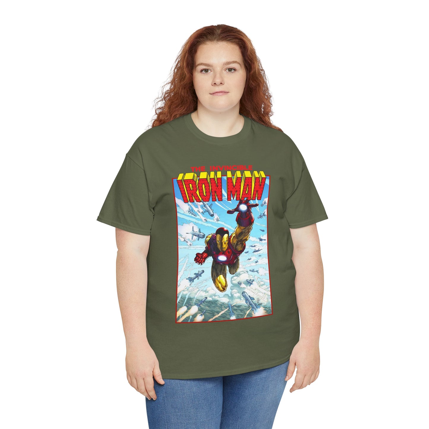 Iron Man T-Shirt - Marc Silvestri Art - Tony Stark Armor - Avengers Member & Leader - Marvel Comics