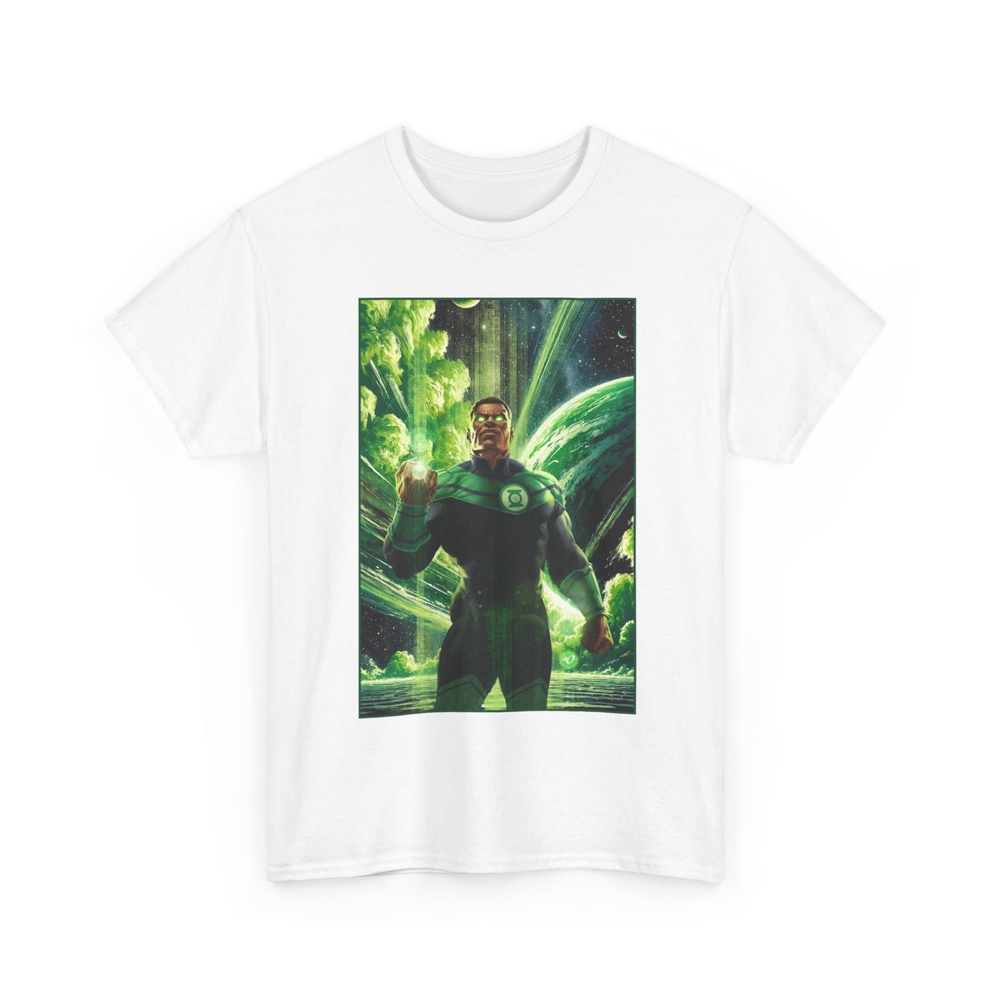 Green Lantern T-Shirt - Ariel Olivetti Art - John Stewart - DC Comics