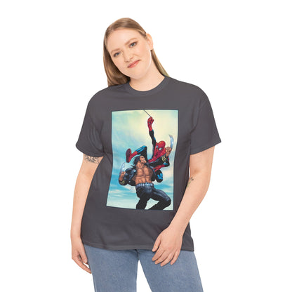 Wolverine Vs Spider-Man T-Shirt - Frank Quitely Art - Marvel Comics