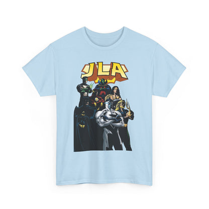 JLA T-Shirt - Howard Porter Art - Superman, Batman, Wonder Woman, Flash - DC Comics