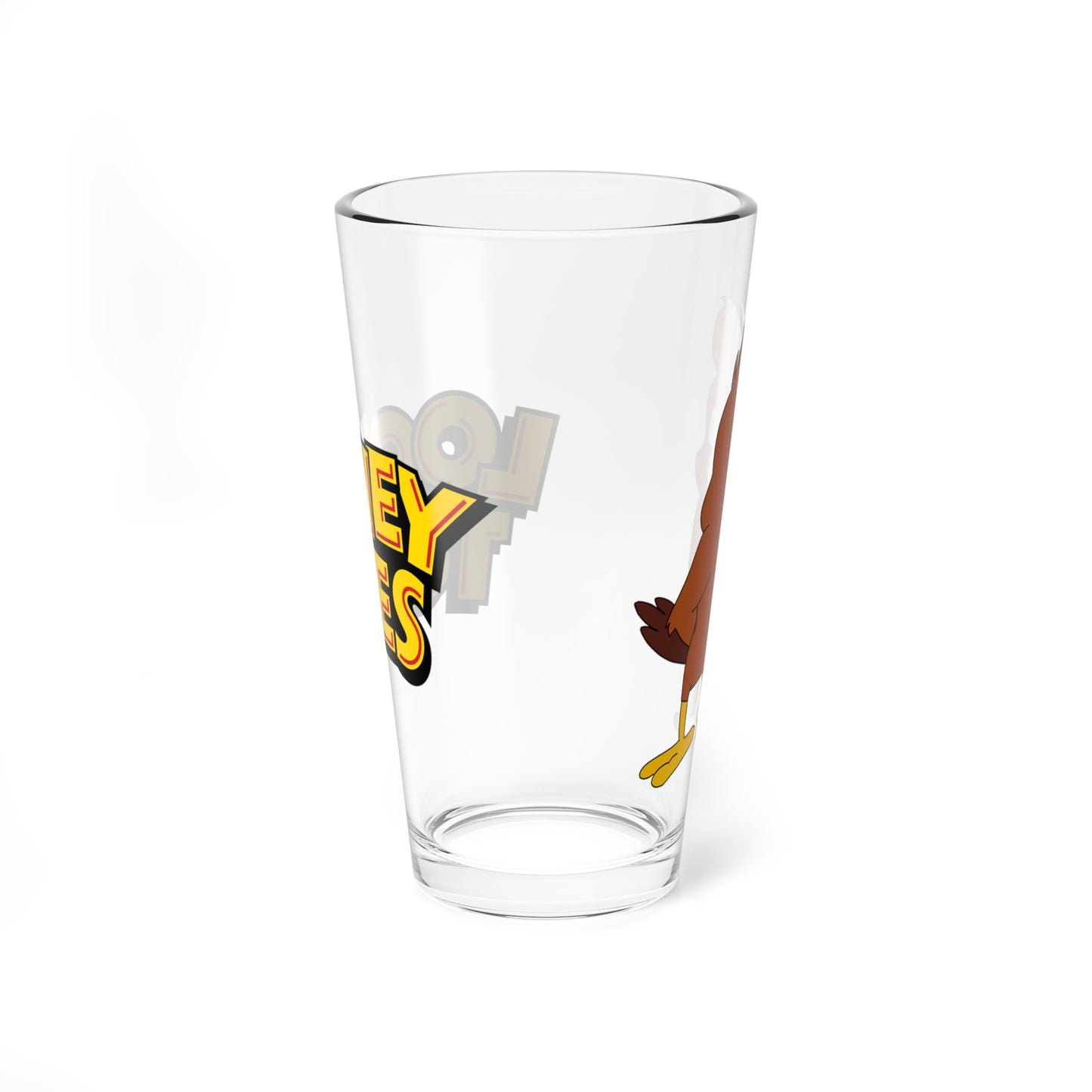 Henery Hawk Pint Glass, 16oz - Looney Tunes Character - Foghorn Leghorn Nemesis - Adorable Character - WB
