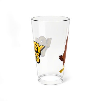 Henery Hawk Pint Glass, 16oz - Looney Tunes Character - Foghorn Leghorn Nemesis - Adorable Character - WB