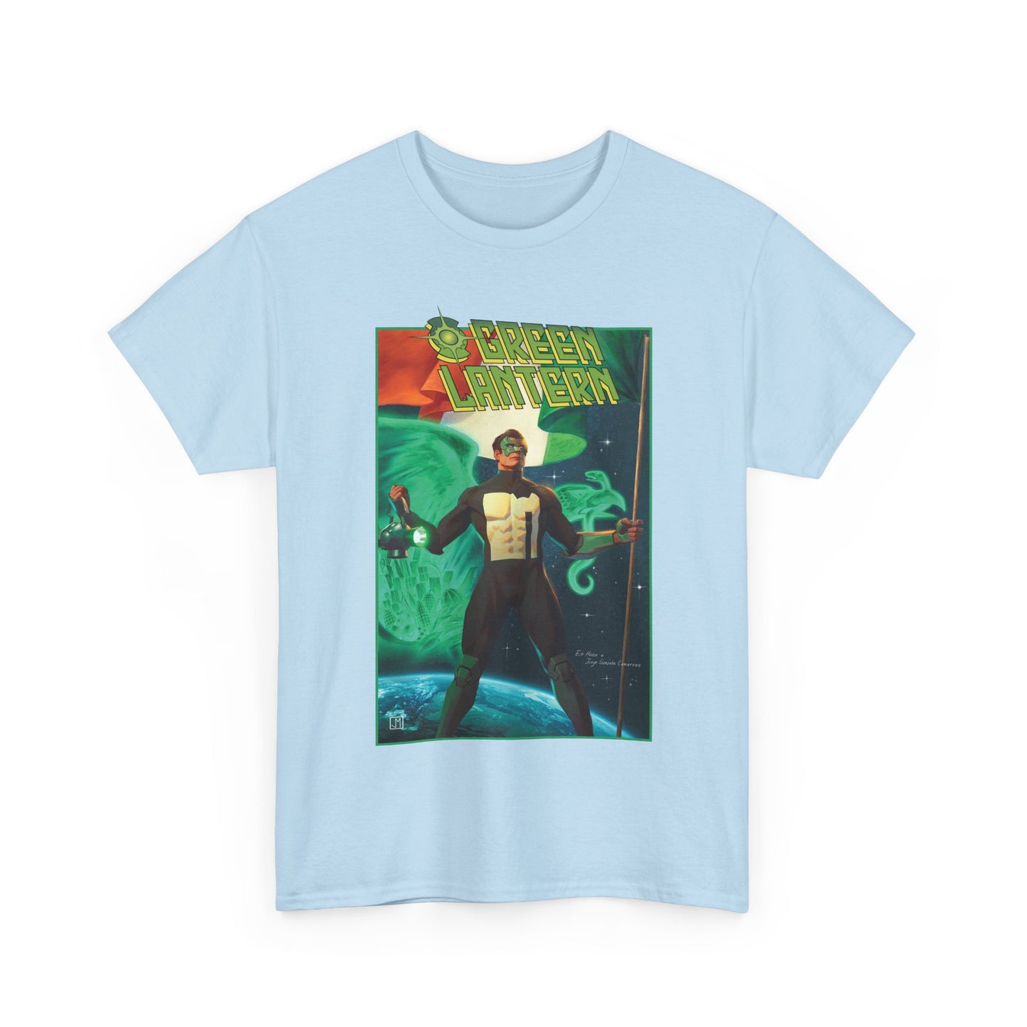 Green Lantern (Kyle Rayner) T-Shirt - Jorge Molina Art - Hispanic Heritage Month Cover - DC Comics